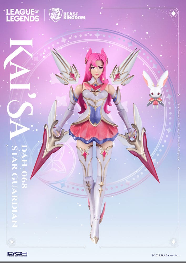 League of Legends Dynamic 8ction Heroes Actionfigur 1/9 Star Guardian Kai'Sa 19 cm - Preorder - ETA: 01.11.2025