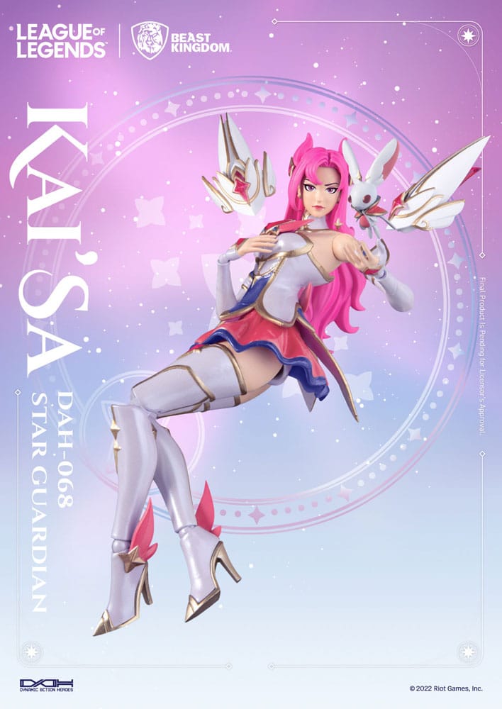League of Legends Dynamic 8ction Heroes Actionfigur 1/9 Star Guardian Kai'Sa 19 cm - Preorder - ETA: 01.11.2025