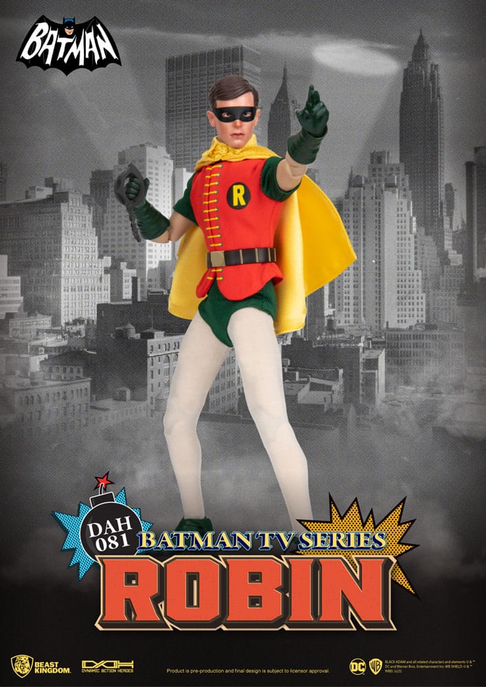DC Comics Dynamic 8ction Heroes Actionfigur 1/9 Batman TV Series Robin 24 cm - Preorder - ETA: 16.07.2025