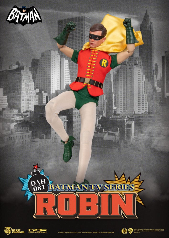 DC Comics Dynamic 8ction Heroes Actionfigur 1/9 Batman TV Series Robin 24 cm - Preorder - ETA: 16.07.2025