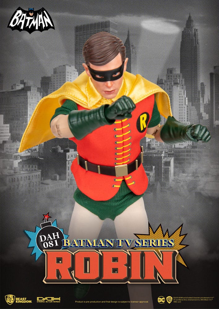 DC Comics Dynamic 8ction Heroes Actionfigur 1/9 Batman TV Series Robin 24 cm - Preorder - ETA: 16.07.2025