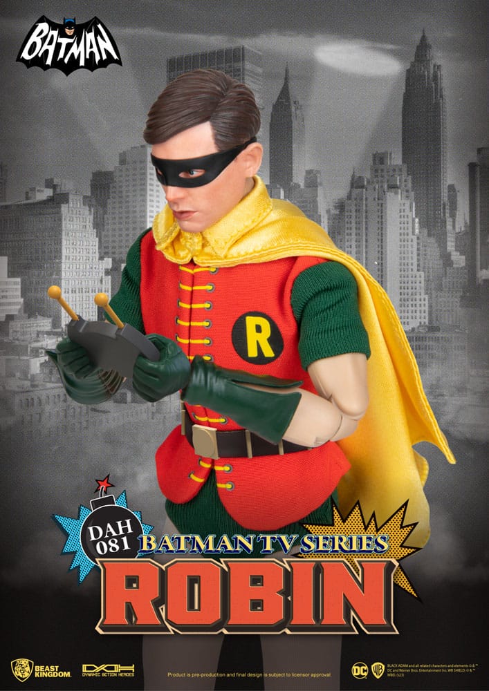 DC Comics Dynamic 8ction Heroes Actionfigur 1/9 Batman TV Series Robin 24 cm - Preorder - ETA: 16.07.2025