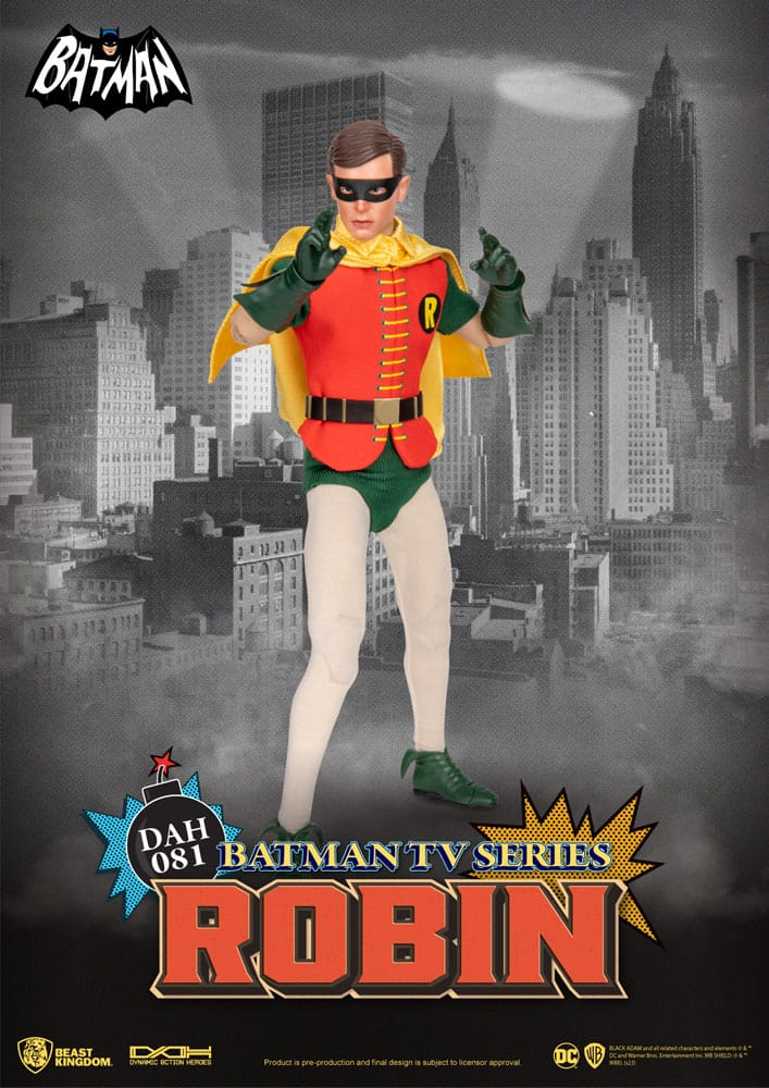 DC Comics Dynamic 8ction Heroes Actionfigur 1/9 Batman TV Series Robin 24 cm - Preorder - ETA: 16.07.2025