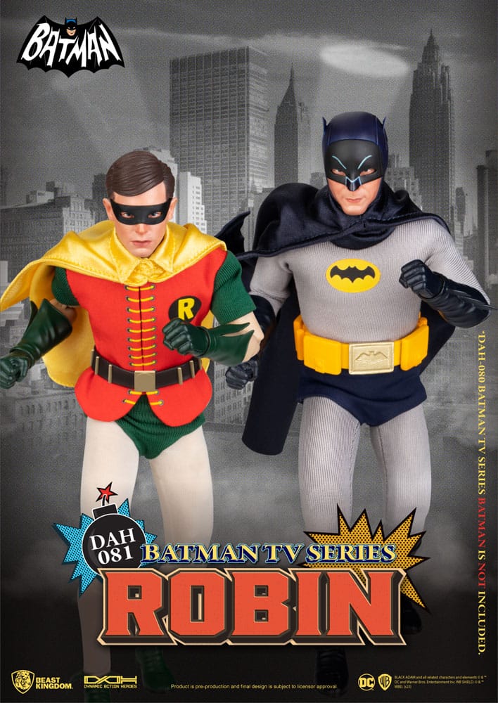 DC Comics Dynamic 8ction Heroes Actionfigur 1/9 Batman TV Series Robin 24 cm - Preorder - ETA: 16.07.2025