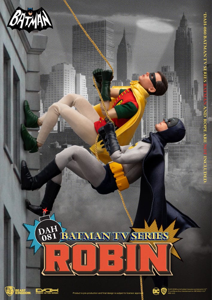 DC Comics Dynamic 8ction Heroes Actionfigur 1/9 Batman TV Series Robin 24 cm - Preorder - ETA: 16.07.2025