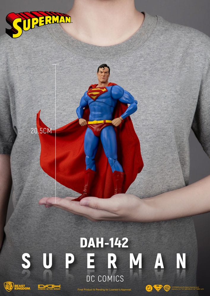 DC Comics Actionfigur Superman 20 cm - Preorder - ETA: 22.03.2026