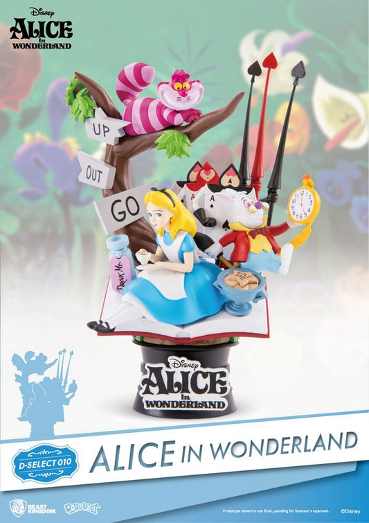 Alice im Wunderland D-Select PVC Diorama 15 cm - Versand: 5-7 Tage nach Bestellung