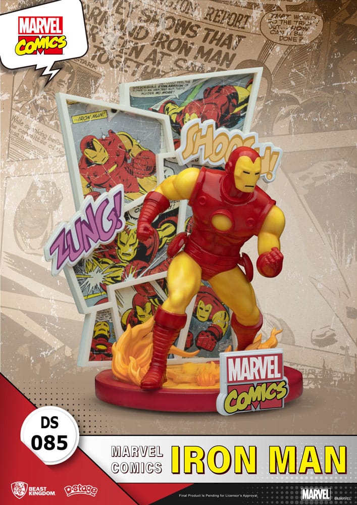 Marvel Comics D-Stage PVC Diorama Iron Man 16 cm - Preorder - ETA: 25.02.2026
