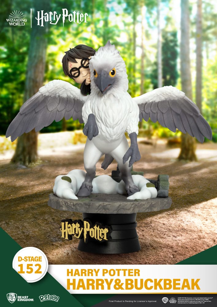 Harry Potter D-Stage PVC Diorama Harry & Buckbeak 16 cm - Versand: 5-7 Tage nach Bestellung