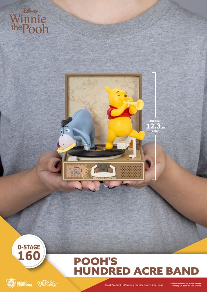 Winnie Puuh Record Player Series PVC Figur Pooh's Hundred Acre Band 12 cm - Preorder - ETA: 25.08.2026