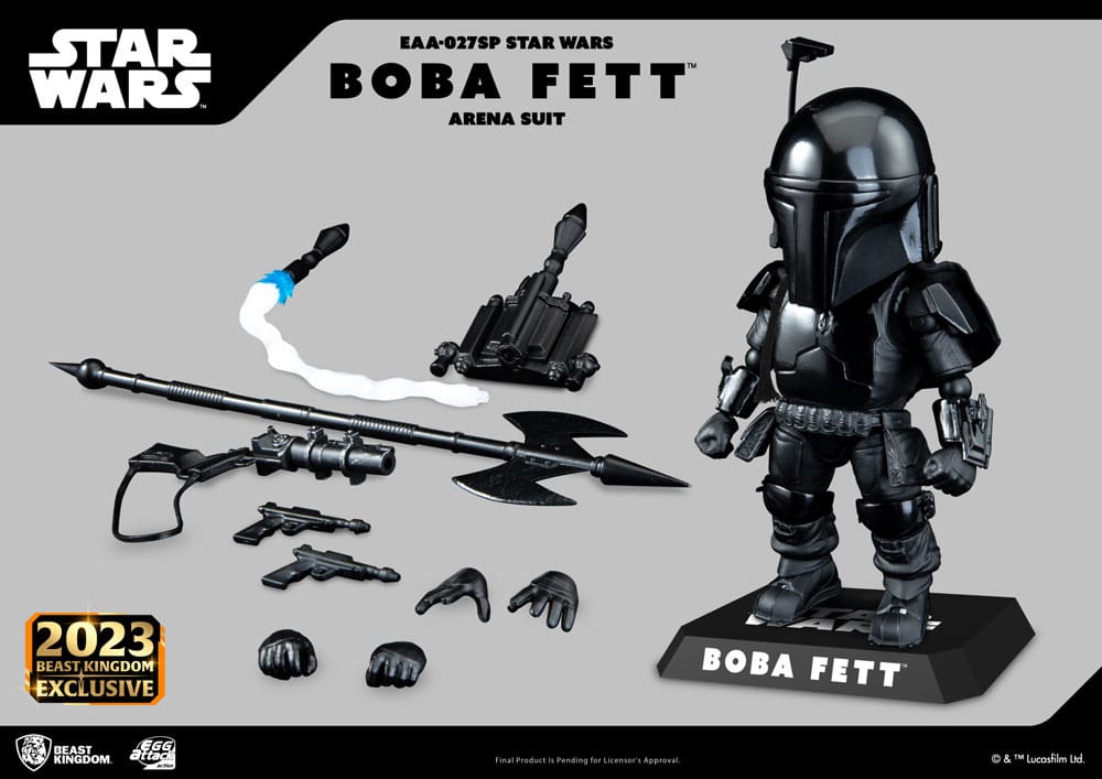 Star Wars Egg Attack Statue Boba Fett Arena Suit 17 cm - Versand: 5-7 Tage nach Bestellung