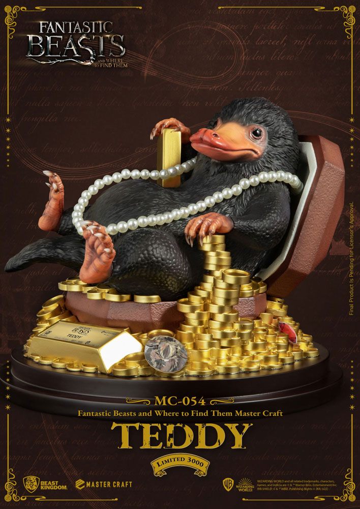 Phantastische Tierwesen Master Craft Statue Teddy 21 cm - Preorder - ETA: 20.05.2026