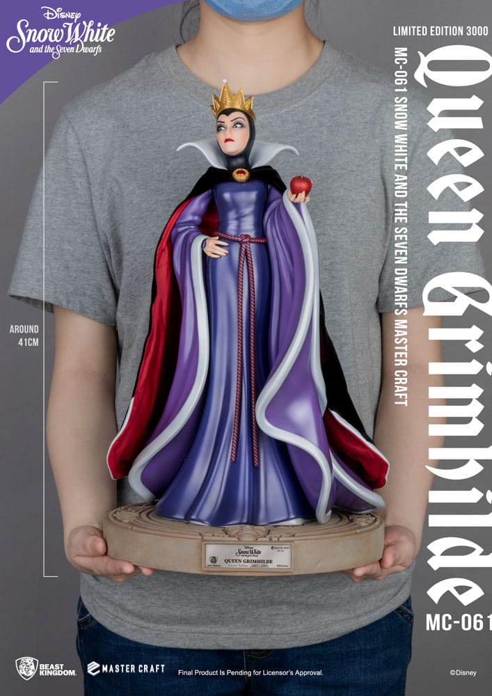 Disney Snow White and the Seven Dwarfs Master Craft Statue Queen Grimhilde 41 cm - Preorder - ETA: 01.11.2025