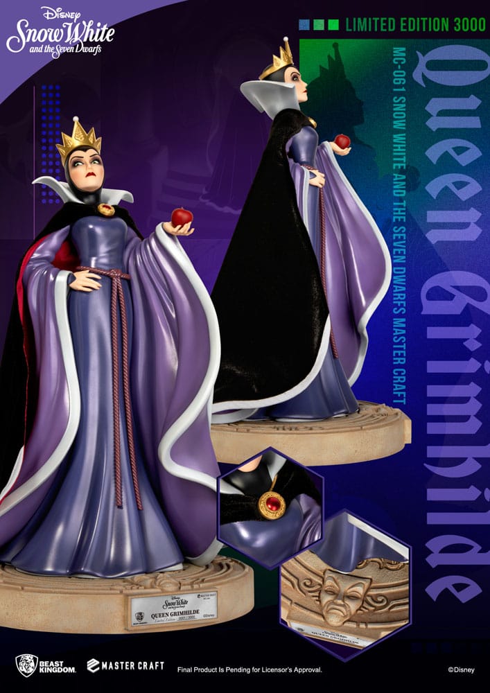 Disney Snow White and the Seven Dwarfs Master Craft Statue Queen Grimhilde 41 cm - Preorder - ETA: 01.11.2025