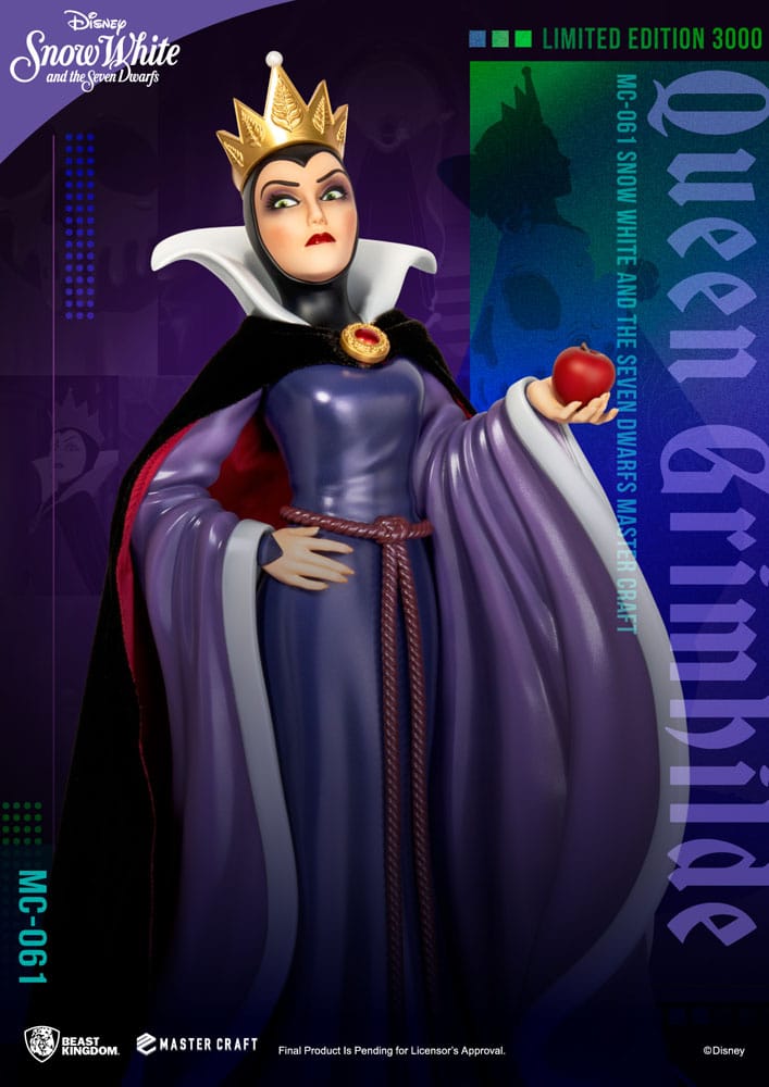 Disney Snow White and the Seven Dwarfs Master Craft Statue Queen Grimhilde 41 cm - Preorder - ETA: 01.11.2025