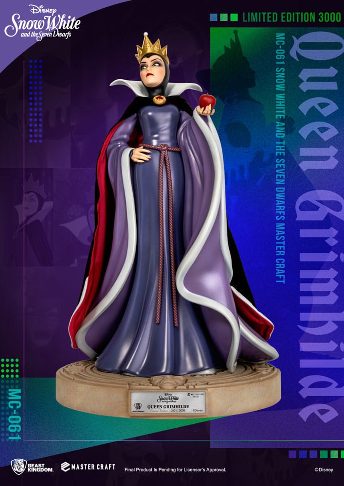 Disney Snow White and the Seven Dwarfs Master Craft Statue Queen Grimhilde 41 cm - Preorder - ETA: 01.11.2025