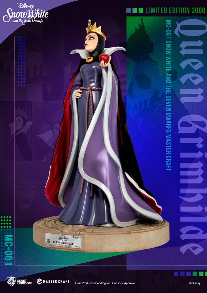 Disney Snow White and the Seven Dwarfs Master Craft Statue Queen Grimhilde 41 cm - Preorder - ETA: 01.11.2025