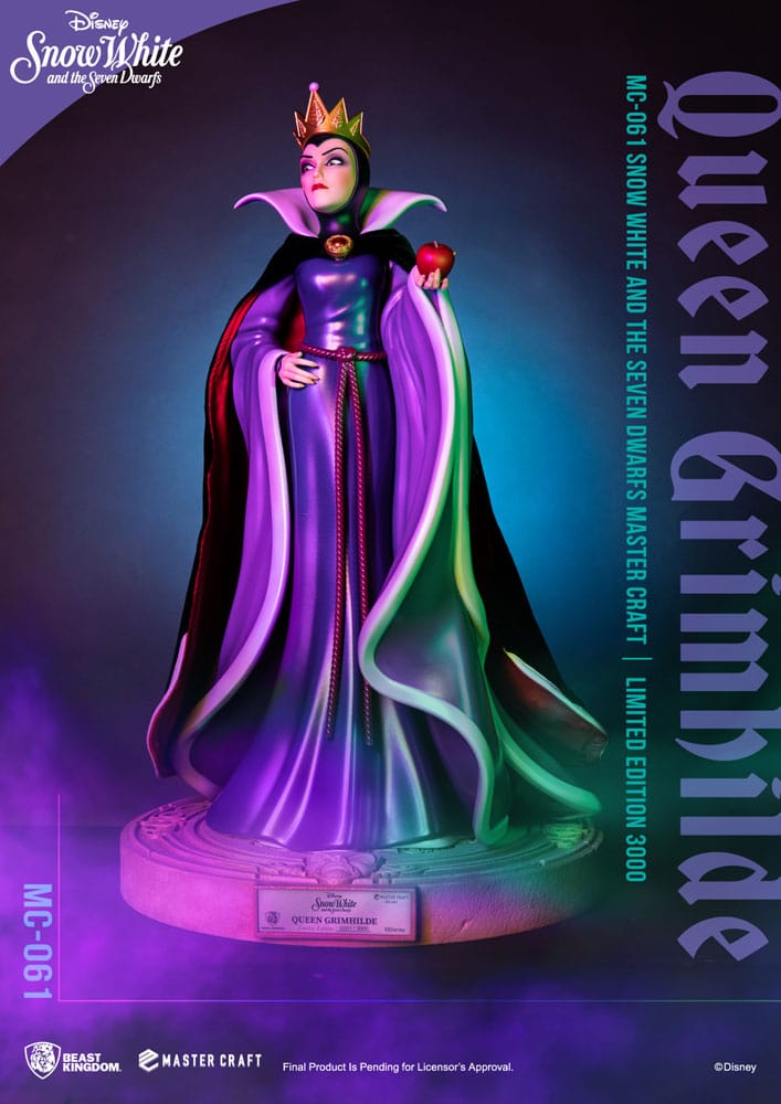 Disney Snow White and the Seven Dwarfs Master Craft Statue Queen Grimhilde 41 cm - Preorder - ETA: 01.11.2025