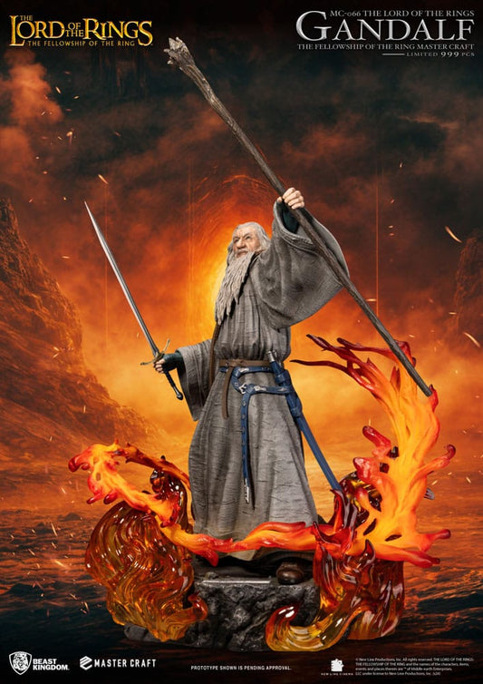 Herr der Ringe Master Craft Statue Gandalf 58 cm    - Preorder - ETA: 19.02.2026