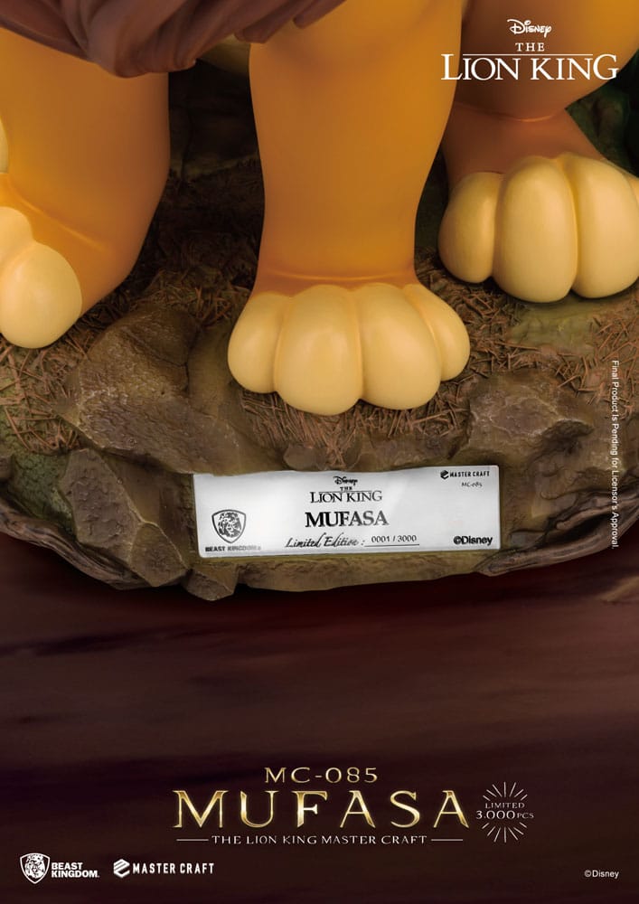 Disney Master Craft Statue Der König der Löwen Mufasa 36 cm - Preorder - ETA: 24.09.2025