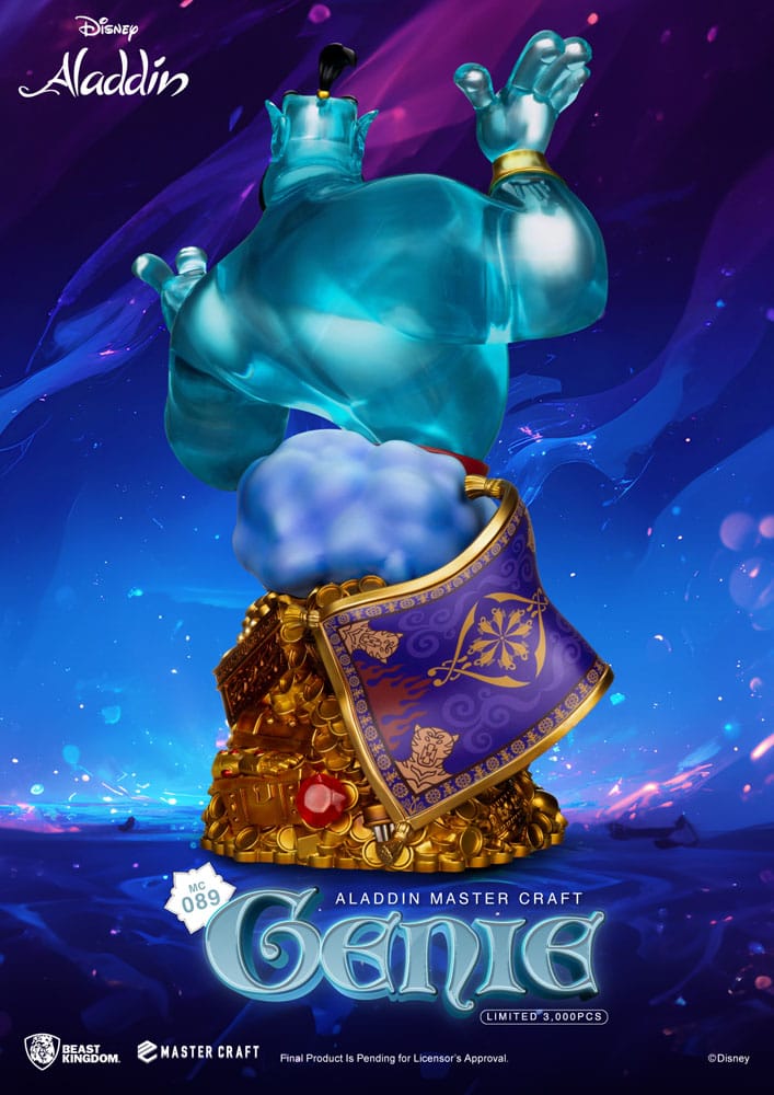 Disney (Aladdin) Master Craft Statue Ginie 42 cm - Preorder - ETA: 24.09.2025