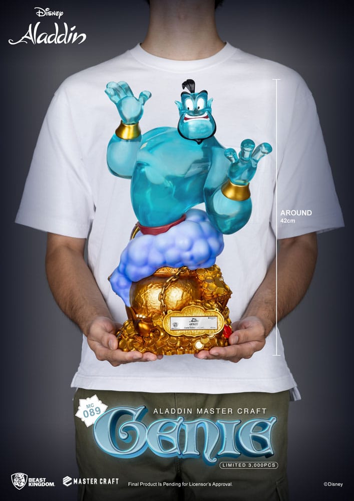 Disney (Aladdin) Master Craft Statue Ginie 42 cm - Preorder - ETA: 24.09.2025