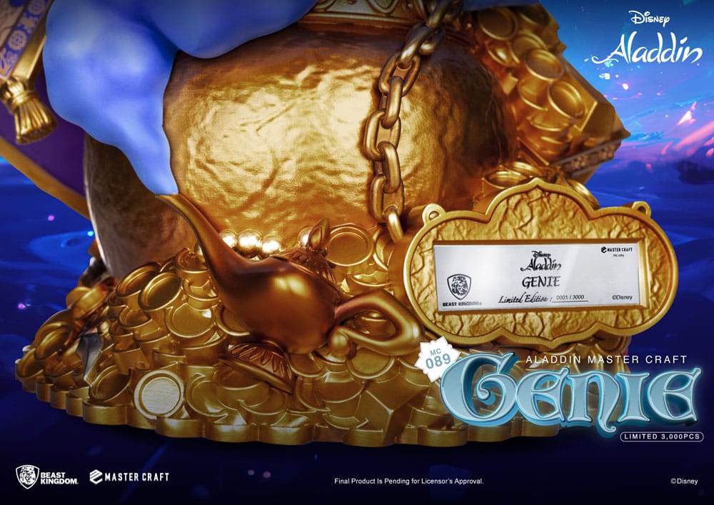 Disney (Aladdin) Master Craft Statue Ginie 42 cm - Preorder - ETA: 24.09.2025