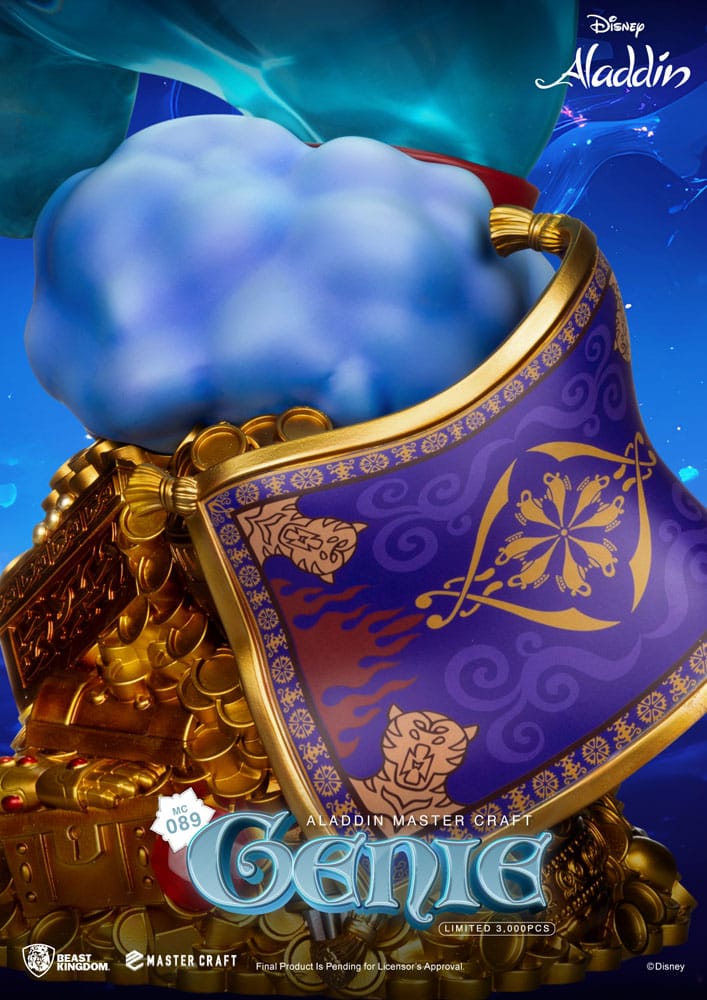 Disney (Aladdin) Master Craft Statue Ginie 42 cm - Preorder - ETA: 24.09.2025