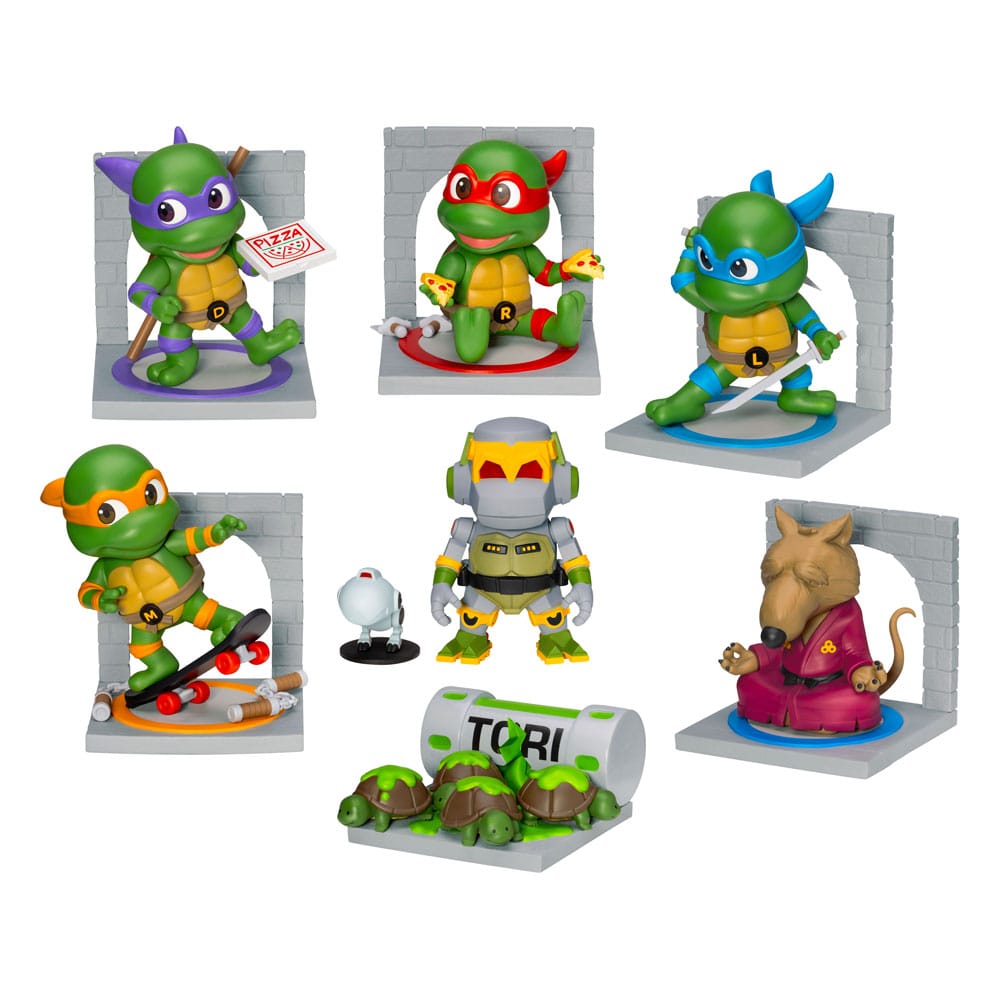 Teenage Mutant Ninja Turtles Mini Egg Attack Blind Box Figuren Series Sortiment 12 cm (6) - Preorder - ETA: 29.12.2025