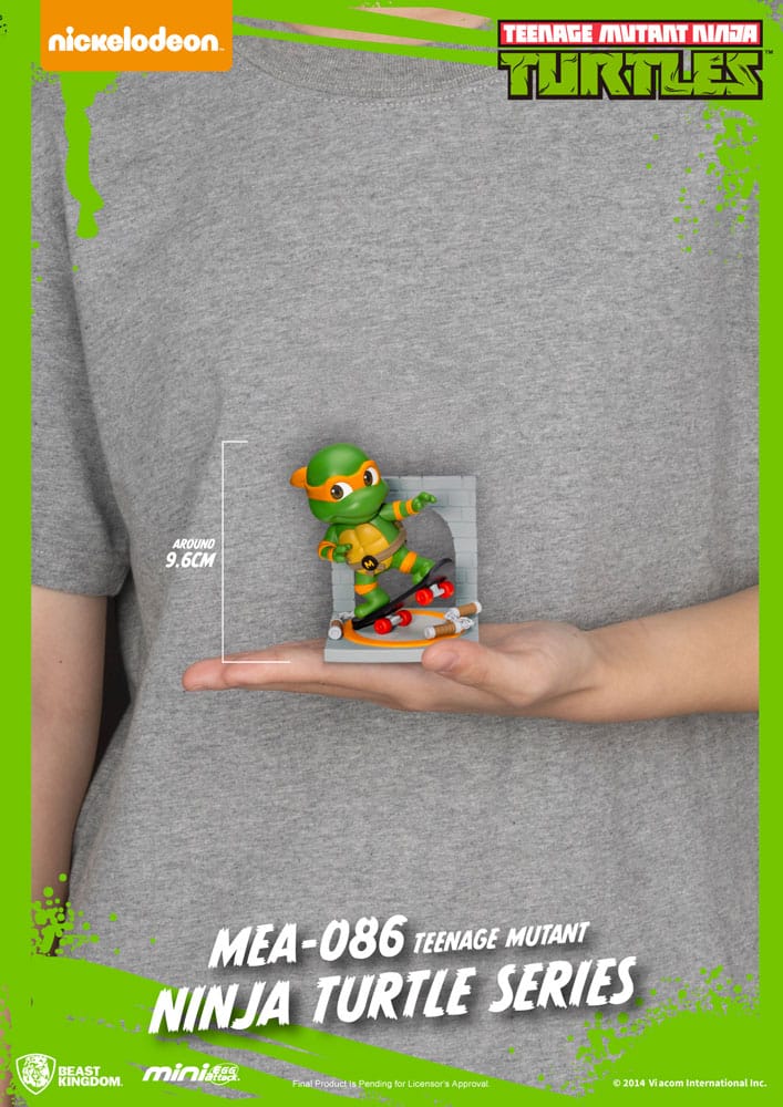 Teenage Mutant Ninja Turtles Mini Egg Attack Blind Box Figuren Series Sortiment 12 cm (6) - Preorder - ETA: 29.12.2025