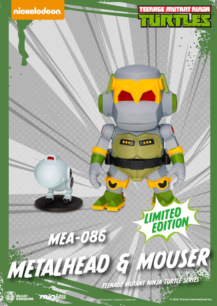 Teenage Mutant Ninja Turtles Mini Egg Attack Blind Box Figuren Series Sortiment 12 cm (6) - Preorder - ETA: 29.12.2025