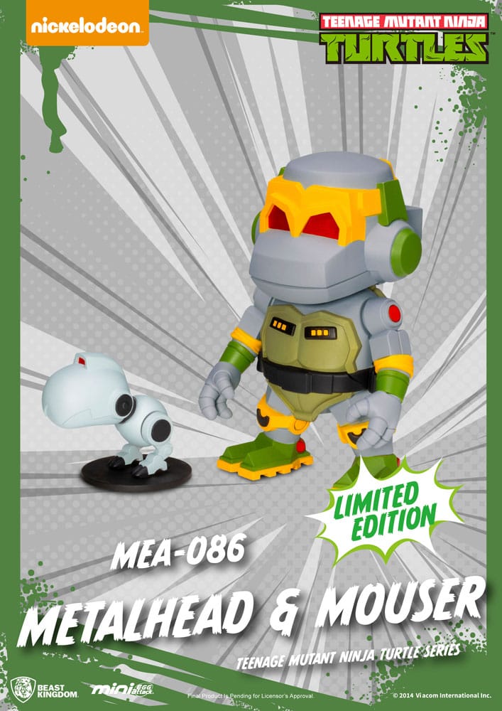 Teenage Mutant Ninja Turtles Mini Egg Attack Blind Box Figuren Series Sortiment 12 cm (6) - Preorder - ETA: 29.12.2025