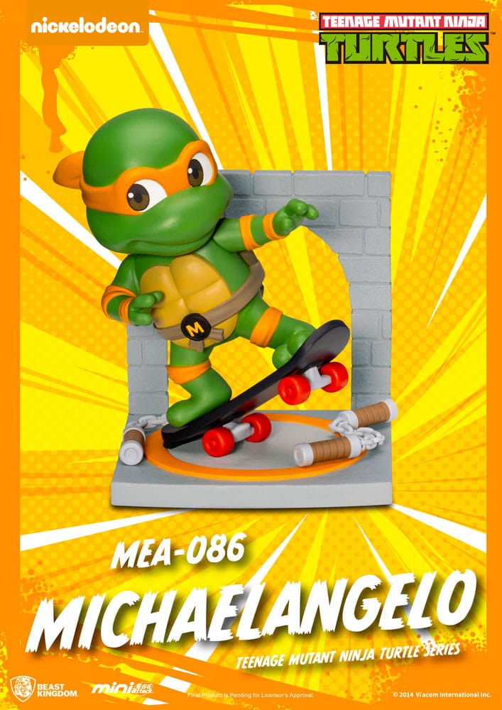 Teenage Mutant Ninja Turtles Mini Egg Attack Blind Box Figuren Series Sortiment 12 cm (6) - Preorder - ETA: 29.12.2025