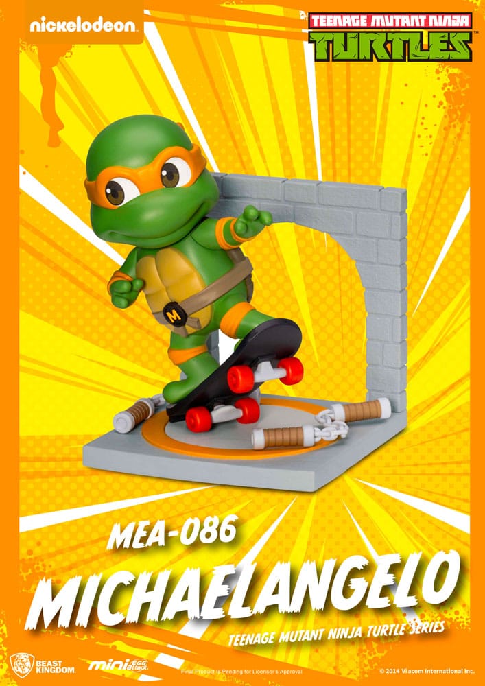 Teenage Mutant Ninja Turtles Mini Egg Attack Blind Box Figuren Series Sortiment 12 cm (6) - Preorder - ETA: 29.12.2025