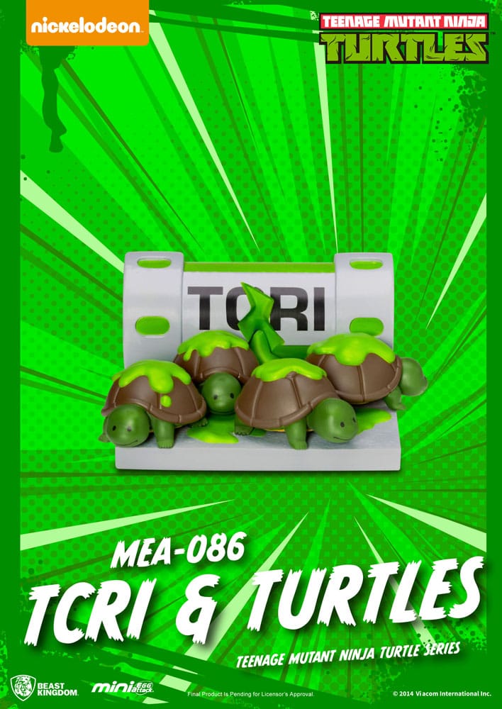 Teenage Mutant Ninja Turtles Mini Egg Attack Blind Box Figuren Series Sortiment 12 cm (6) - Preorder - ETA: 29.12.2025