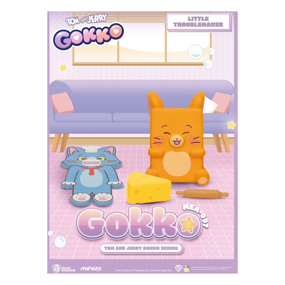 Tom & Jerry Gokko Series Figuren Blind Box (6) - Versand: 7 Tage nach Bestellung