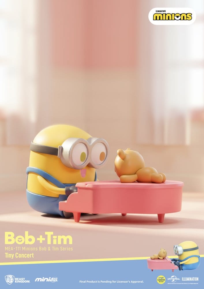 Minions Mini Egg Attack Blind Box Figuren Minions bob & tim series Sortiment 9 cm (6) - Preorder - ETA: 25.11.2026