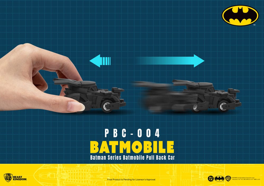 Batman Pull Back Car Series Rückzug-Autos Blind Box 6er-Pack  - Preorder - ETA: 25.02.2026