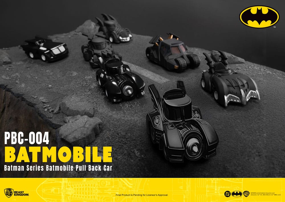 Batman Pull Back Car Series Rückzug-Autos Blind Box 6er-Pack  - Preorder - ETA: 25.02.2026