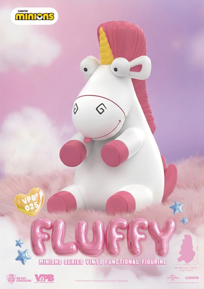 Minions Vinyl Spardose Serie Fluffy 36 cm - Preorder - ETA: 25.11.2026