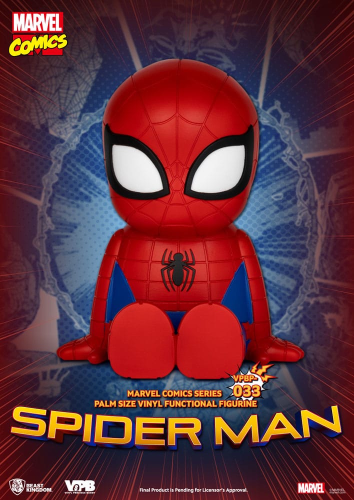 Classic Marvel Comics Piggy Vinyl Spardose Spiderman 12 cm - Versand: 7 Tage nach Bestellung