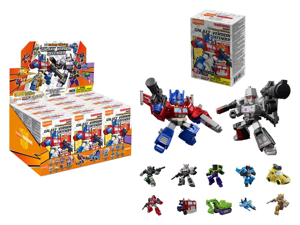 Transformers Blokees Plastic Model Kit Defender 01 Blind Box Display (12) - Preorder - ETA: 25.08.2026