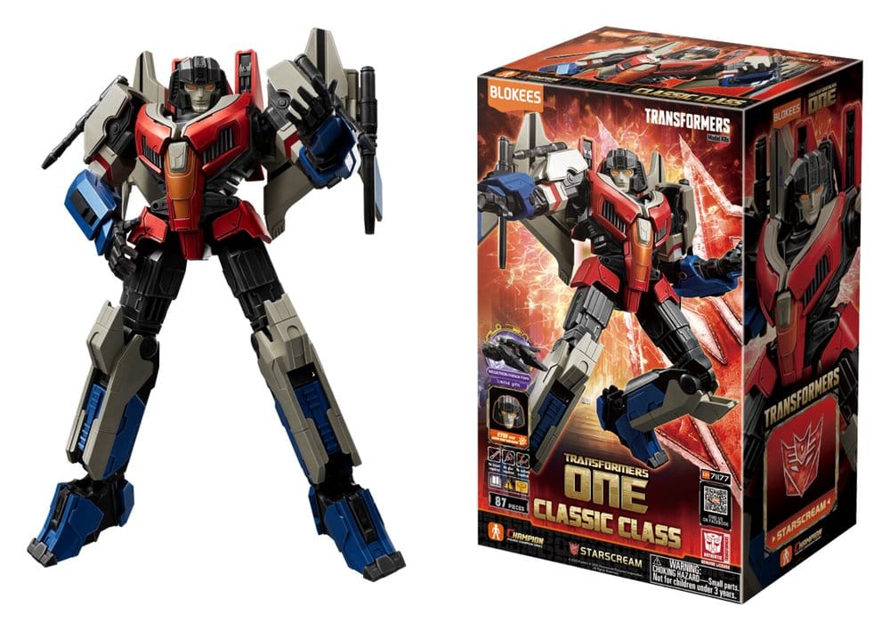 Transformers Blokees Plastic Model Kit Starscream - Preorder - ETA: 25.08.2026