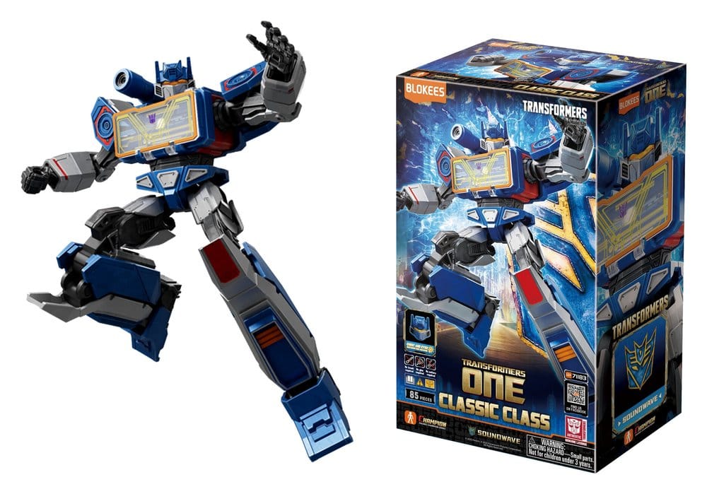 Transformers Blokees Plastic Model Kit Soundwave - Preorder - ETA: 25.08.2026