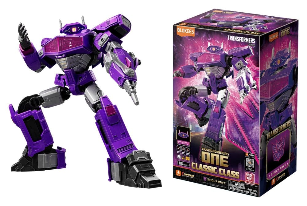 Transformers Blokees Plastic Model Kit Shockwave - Preorder - ETA: 25.08.2026