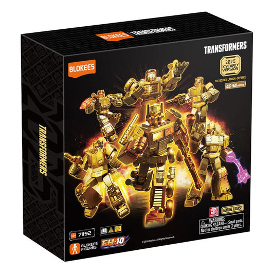 Transformers X Blokees Plastic Model Kit Yearly Version 02 The Golden Lagoon Defence Sortiment (6)        - Versand: 5-7 Tage nach Bestellung