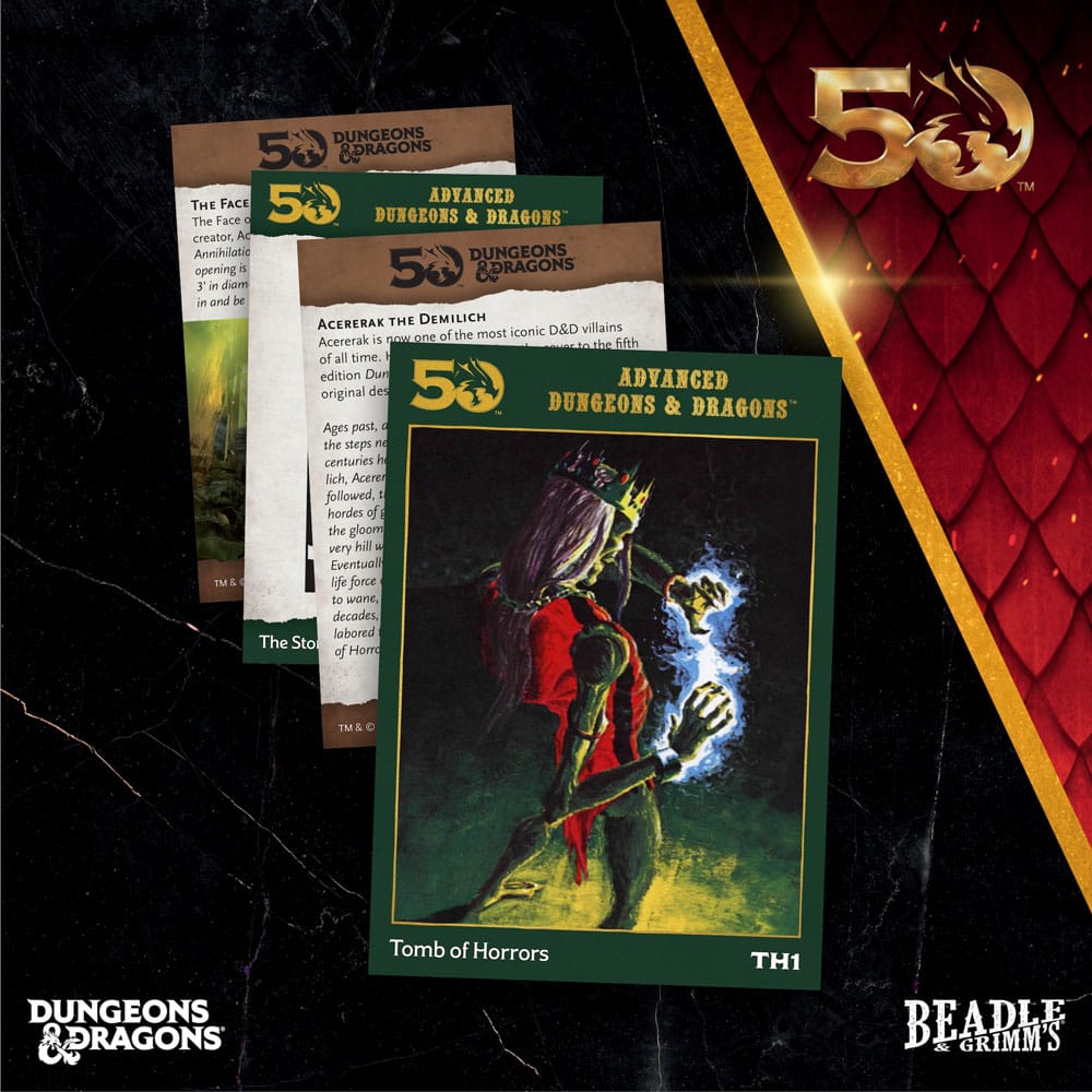 Dungeons & Dragons Classic Module Würfel Set Tomb of Horrors (7) - Versand: 5-7 Tage nach Bestellung