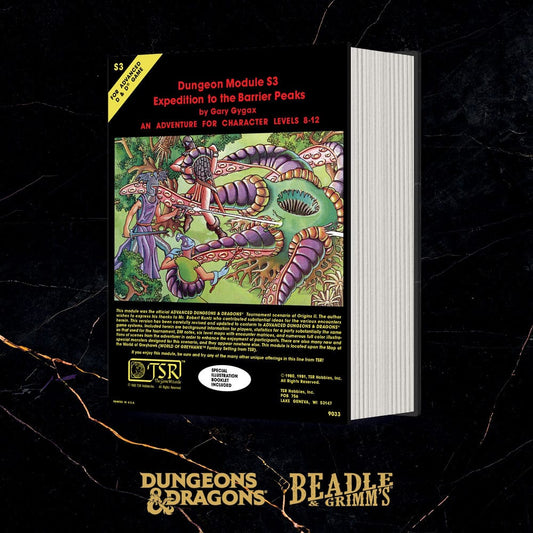 Dungeons & Dragons Classic Module Würfel Set Journey to the Barrier Peaks (7)       - Versand: 5-7 Tage nach Bestellung