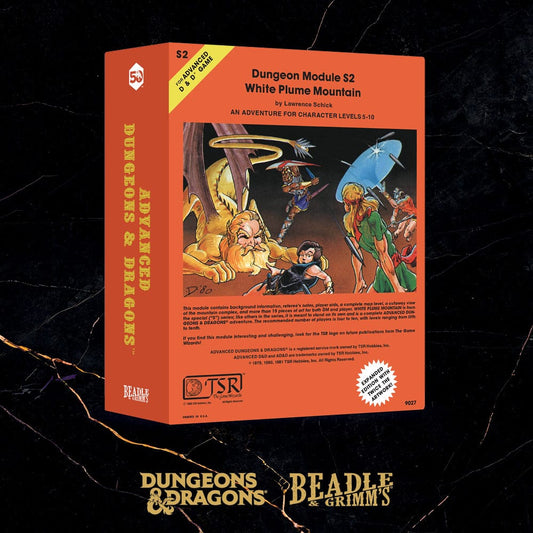 Dungeons & Dragons Classic Module Würfel Set White Plume Mountain (7)       - Versand: 5-7 Tage nach Bestellung