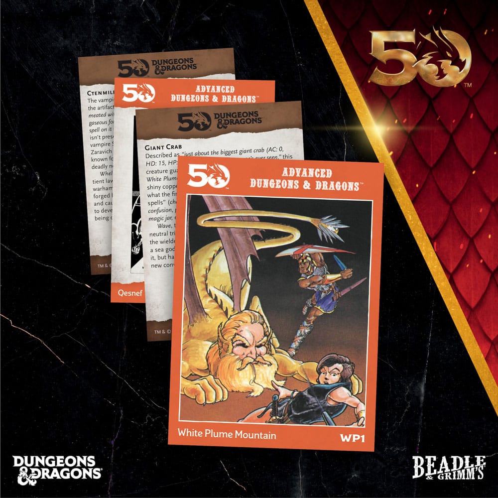 Dungeons & Dragons Classic Module Würfel Set White Plume Mountain (7) - Versand: 5-7 Tage nach Bestellung